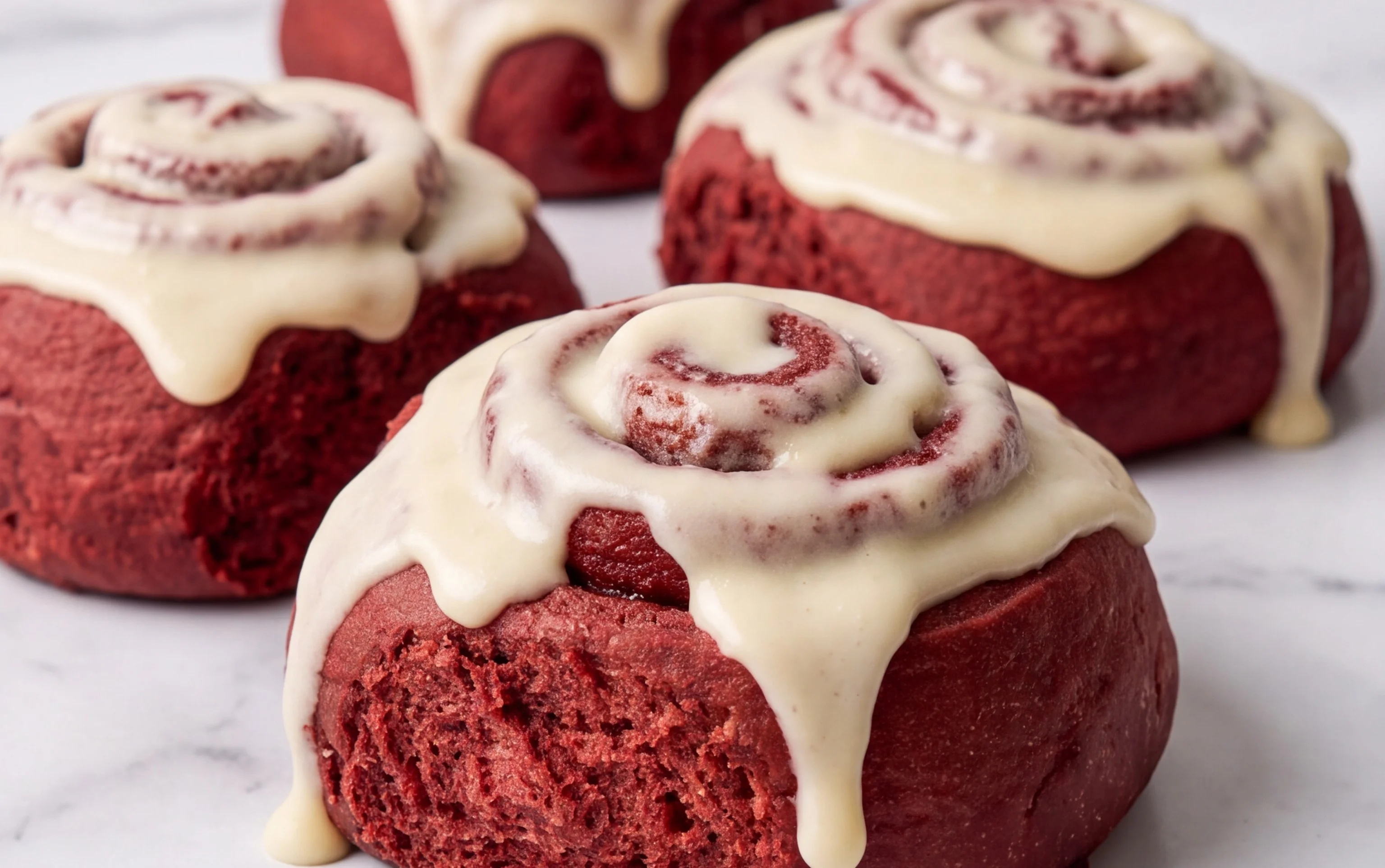 Brioches Cannelle Red Velvet Faciles: Mélange Gâteau